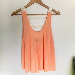 Peach tank top